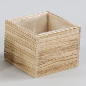 PORTA VASO QUADRO LEGNO