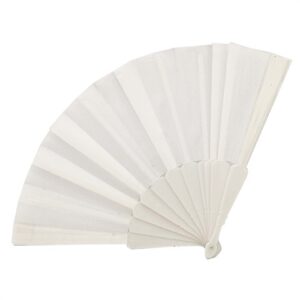 VENTAGLIO DI PLASTICA E STOFFA