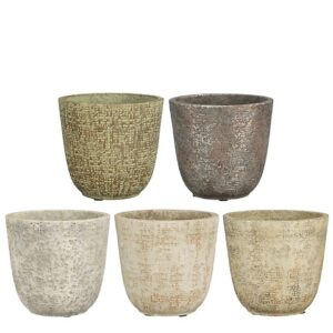 VASO TONDO 5ASS