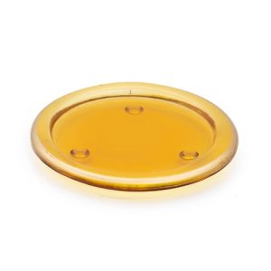PIATTINO PORTACANDELA C/BORDO ORO