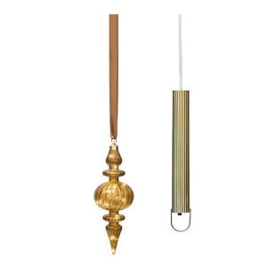 ORNAMENTO CON MICROLED BIANCO CALDO