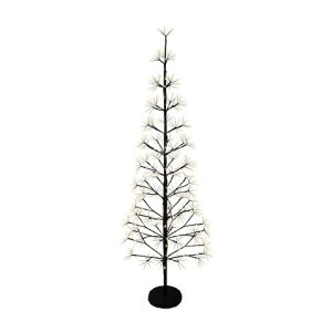 ALBERO CON MICRO LED BIANCO CALDO