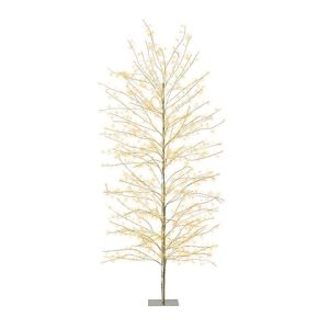 ALBERO CON MICRO LED CALDO CLASSICO