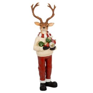RENNA CON PALLINE NATALE